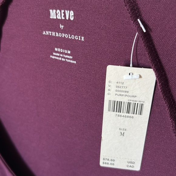 Anthropologie, Maeve, corseted top, size medium. - Picture 3 of 5